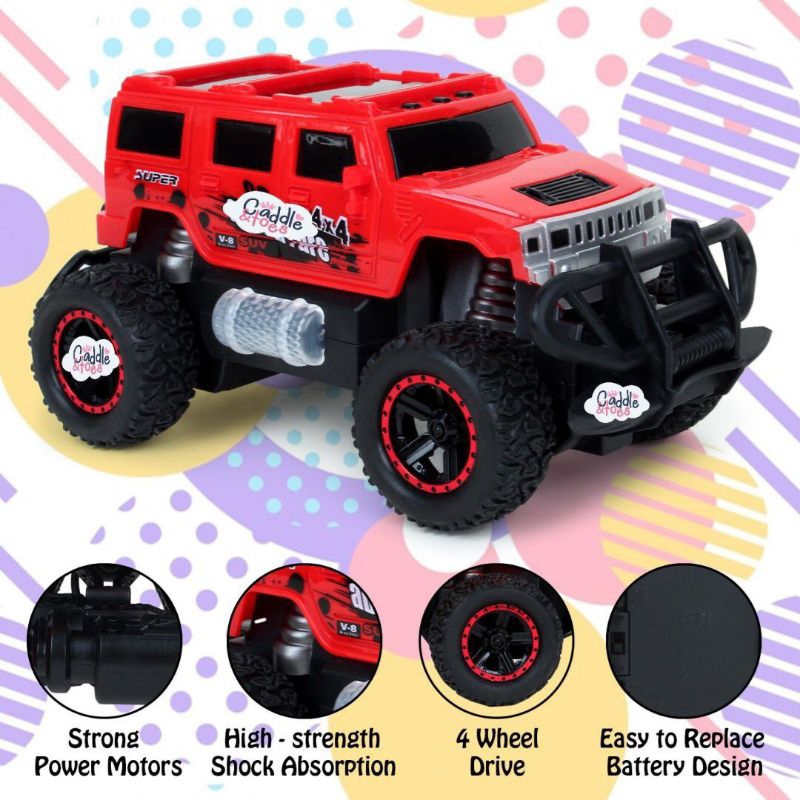 MAINAN ANAK REMOTE CONTROL CAR / RC  MOBIL OFF ROAD BISA KELUAR UAP  1058-13A