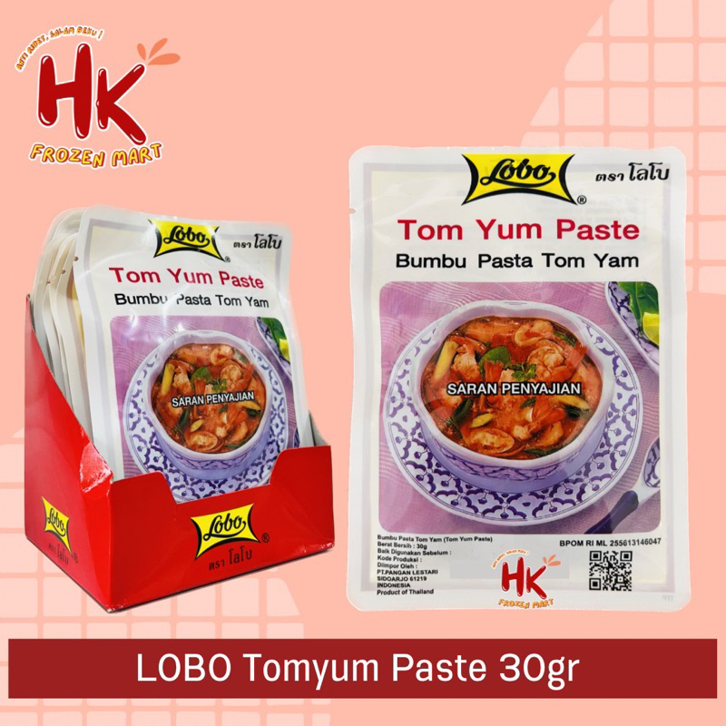 

Lobo Tom Yum Paste / bumbu kuah tomyam suki tomyum steamboat halal | HK FROZEN MART