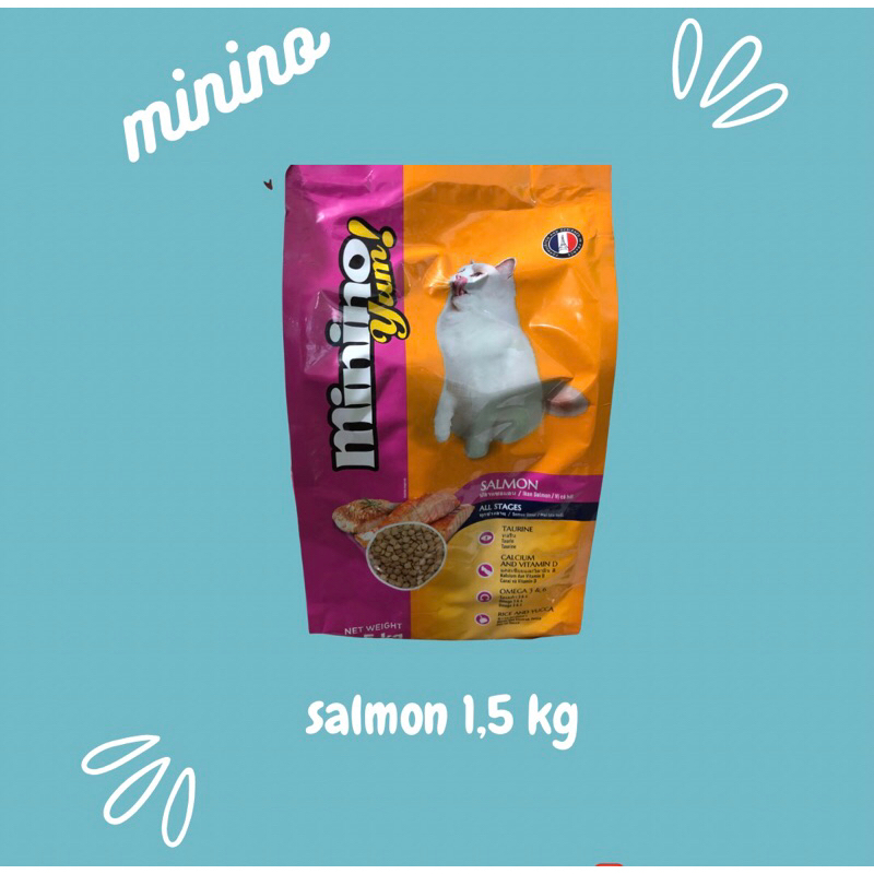 Minino Yum All Ages Salmon 1,5 KG freshpack