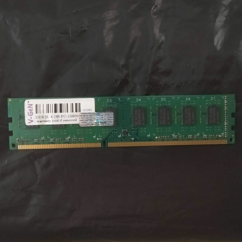 Ram VGEN DDR3 4GB pc10600/pc12800