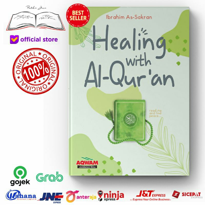 Ori Buku Healing With Al Quran Al-Quran AlQuran Baca Saya Temukan Kedamaian Aqwam oleh Ibrahim As-Sa