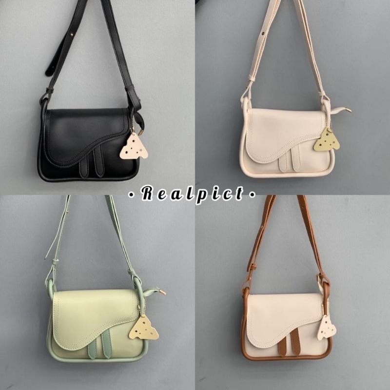 (TANPA GANTUNGAN) YF KADITA - TAS SELEMPANG WANITA / TAS BAHU / SLING BAG / SHOULDER BAG