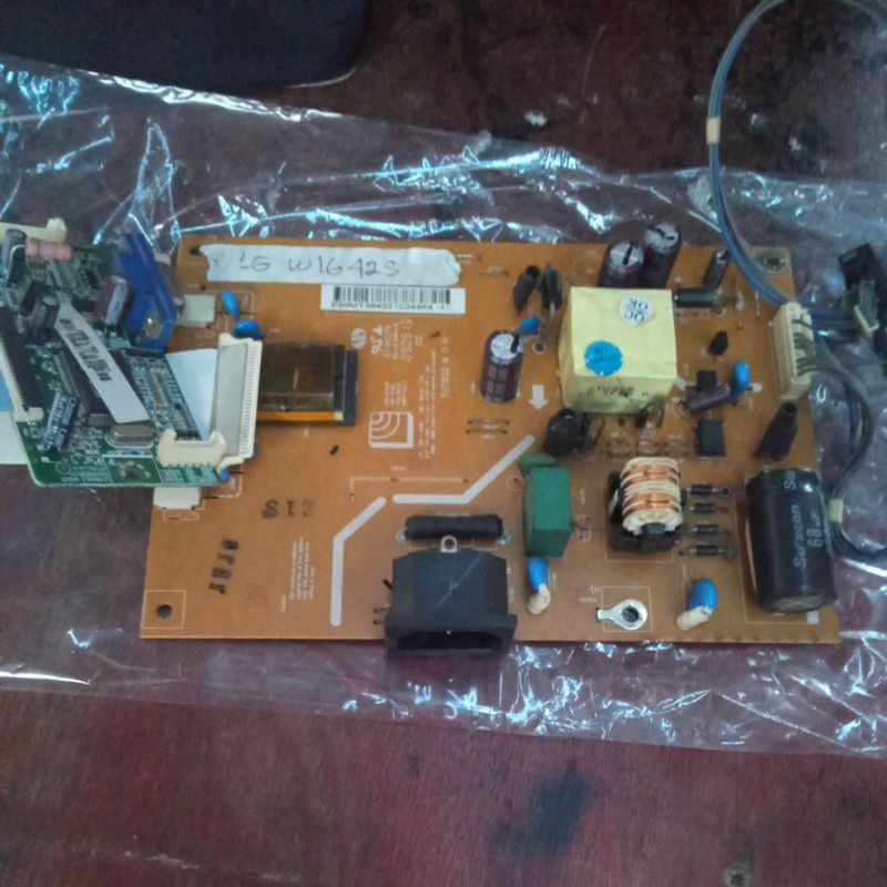 mesin monitor lcd merk LG w 1642 s