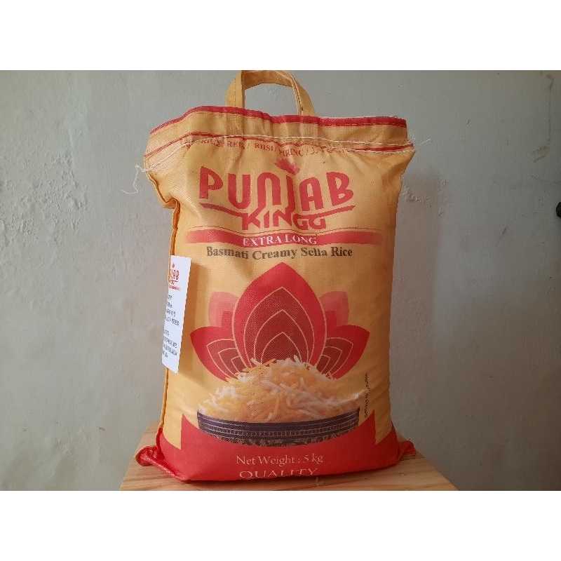 

beras Basmati Jazaba 5kg beras punjab kemasan 5kg