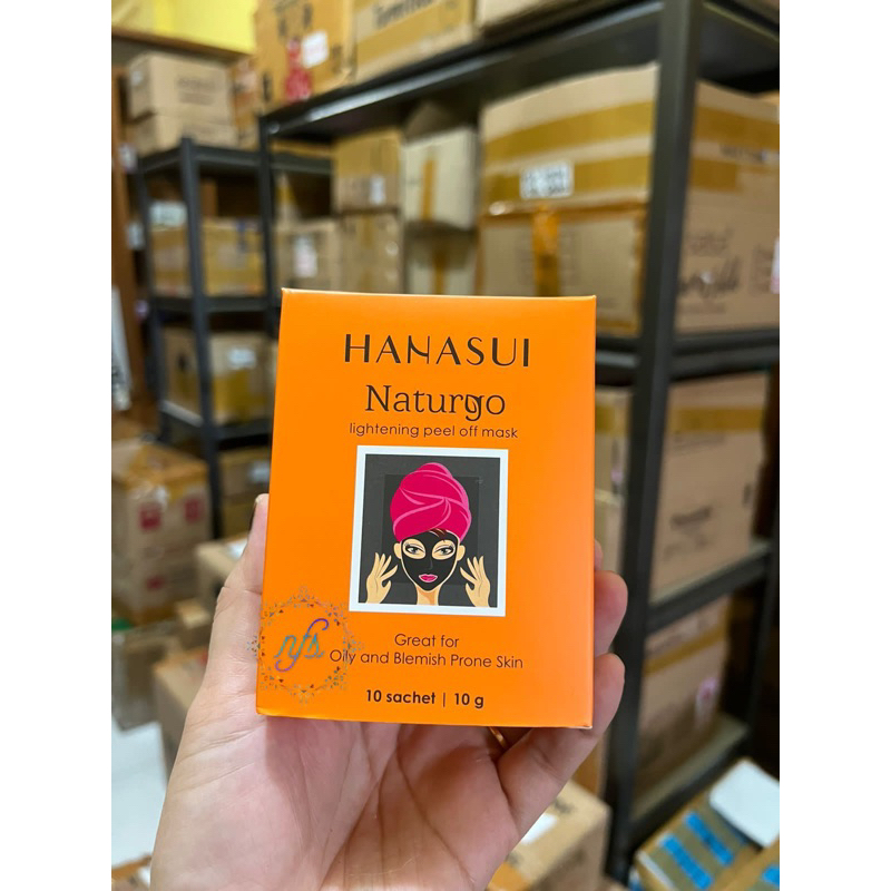 Hanasui Masker Naturgo Gold/Oren