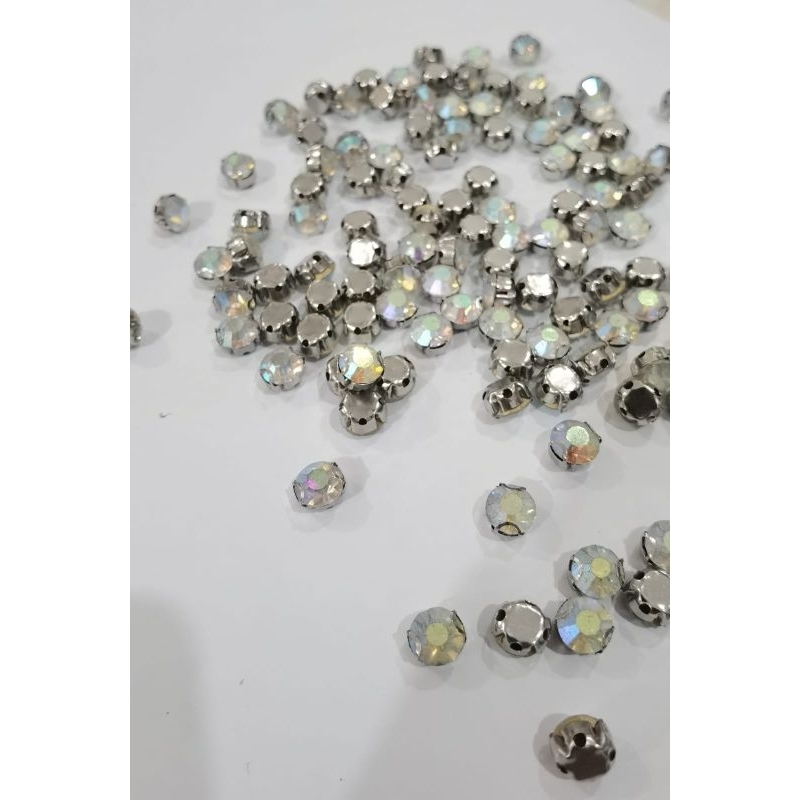 BERLIAN BUTIRAN swarovski cangkang size 35 / 7mm dijual per GROSS