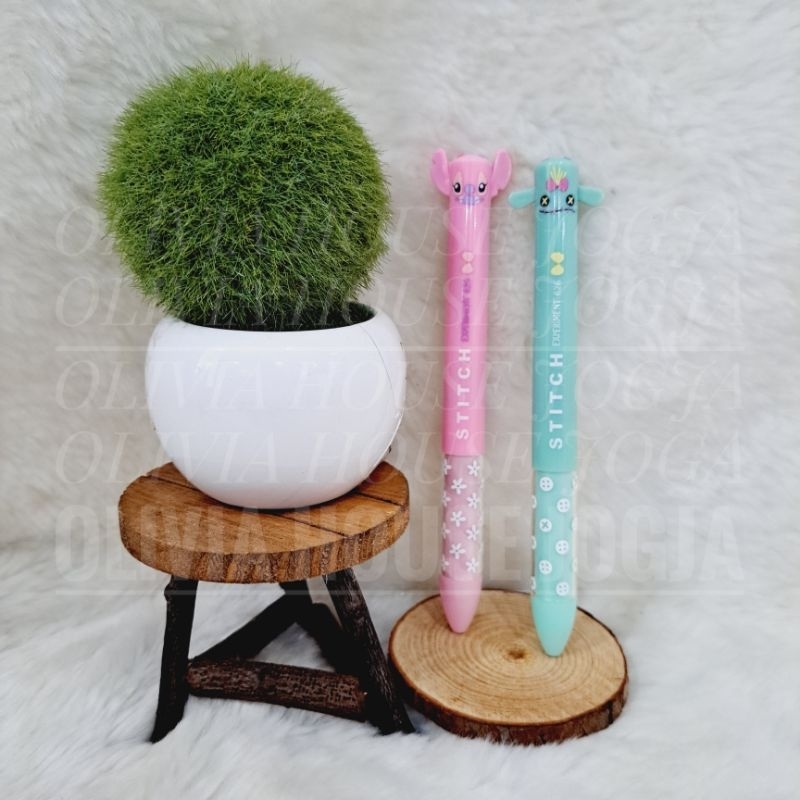 

Bolpoin Stitch Angels 2 Warna Pena Stitch Scrump Pen Stitch