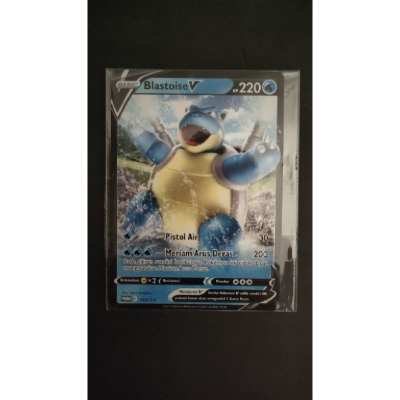 Kartu Pokemon Blastoise V