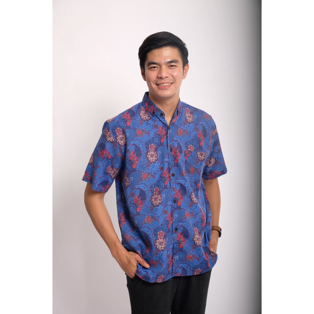 FIORICKY KEMEJA BATIK LENGAN PENDEK SERIES - FRBTK005