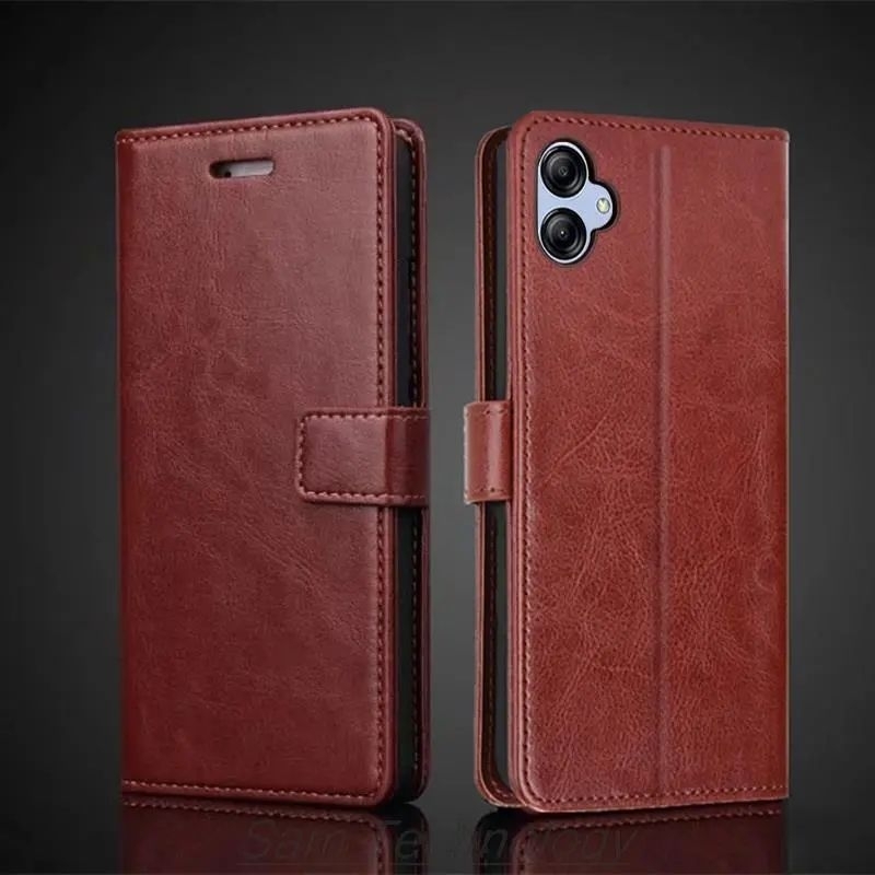 Samsung A04E / A03 / A03Core / A01 CORE Flip Cover Kancing Leather Case Sarung HP Casing Dompet Wall