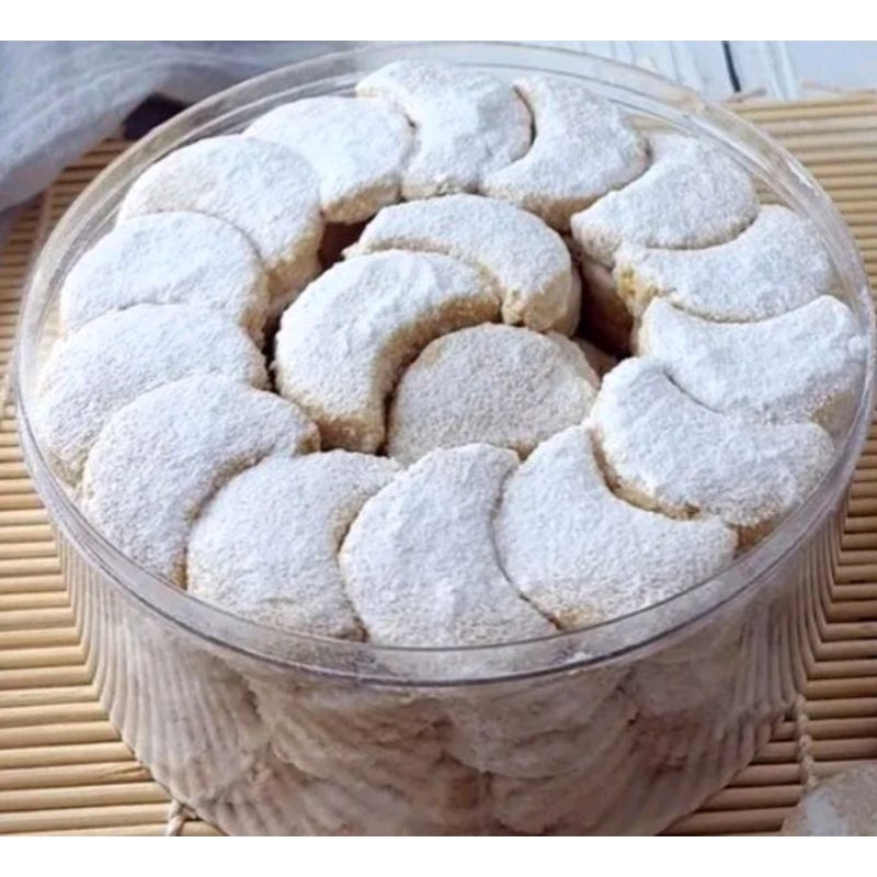 

kue Putri salju/kue kering putri salju isi 500 gram cemilan keluarga