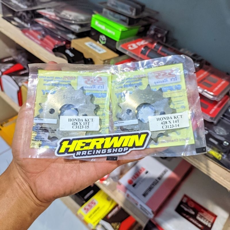 Gear SSS depan 428 honda KCT Cb150r Megapro Tiger Verza