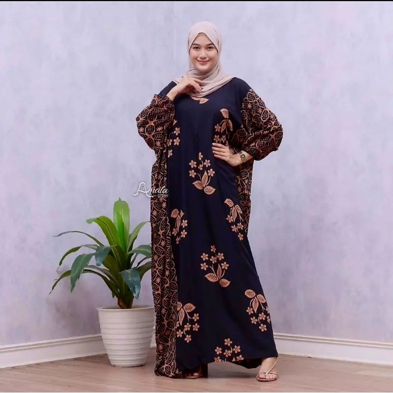 ROMAN KAFTAN BUSUI JUMBO RAYON PREMIUM LONGDRESS TERBARU GAMIS KELELAWAR GAMIS ARABIA  KAFTAN BATIK