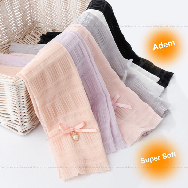 Heyganmurah - Manset Sarung Tangan Anti Panas Pearl Ice Silk Adem Soft / Sarung Tangan Ballet / Sarung Tangan Wedding