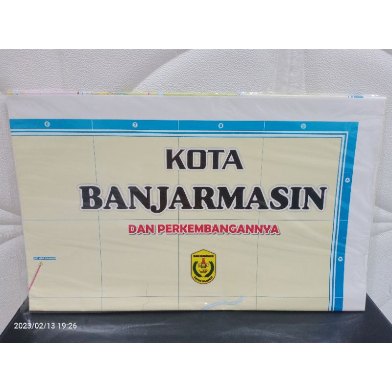 

Peta Lipat Kota Banjarmasin