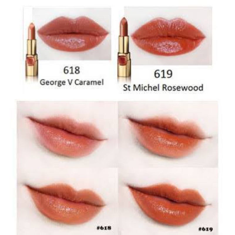 Lipstick L’Oréal Color Riche Khusus No 618 (George V Caramel)