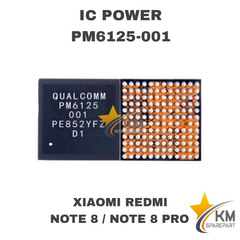 IC POWER PM6125-001 XIAOMI REDMI NOTE 8 NOTE 8 PRO