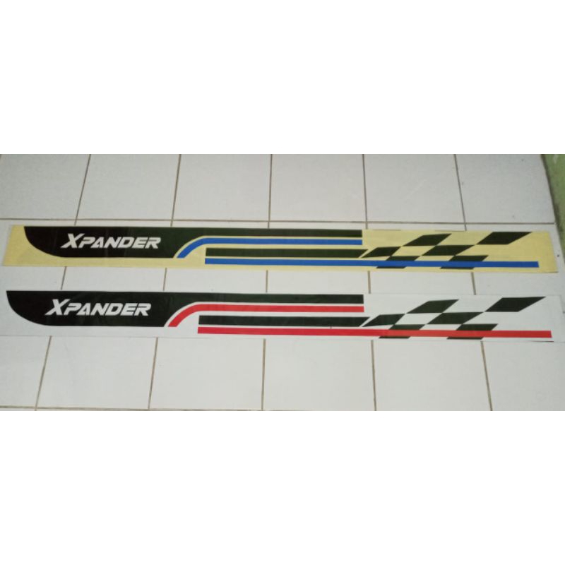 List body stiker Mitsubishi Expander set