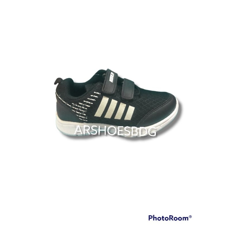 SEPATU ANAK SEKOLAH RUNNER /SEPATU PEREPET /SEPATU ANAK SEKOLAH /SEPATU HITAM ANAK