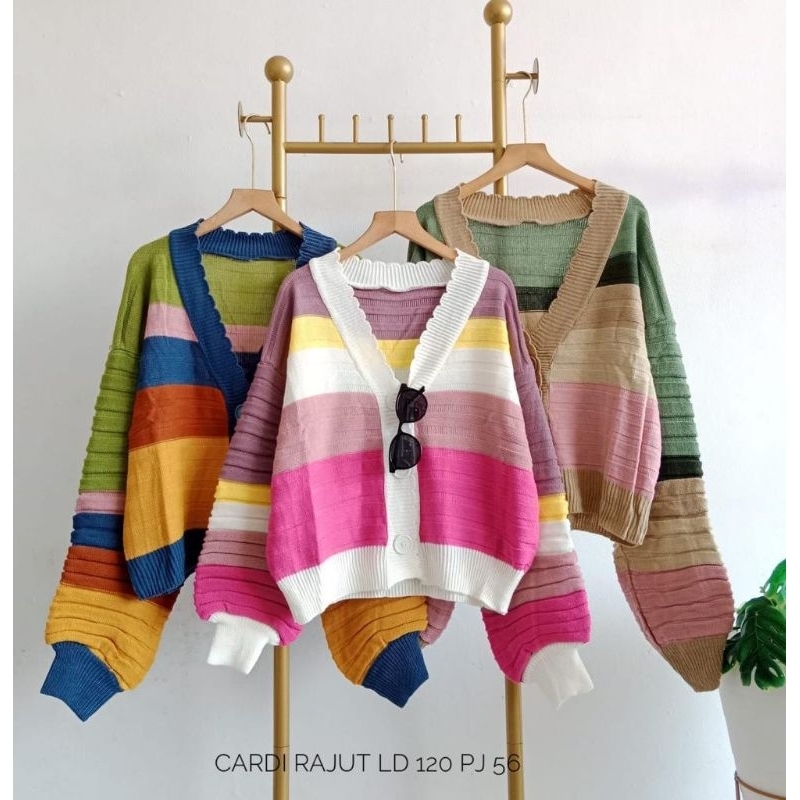 Cardi rajut ld 120 cm