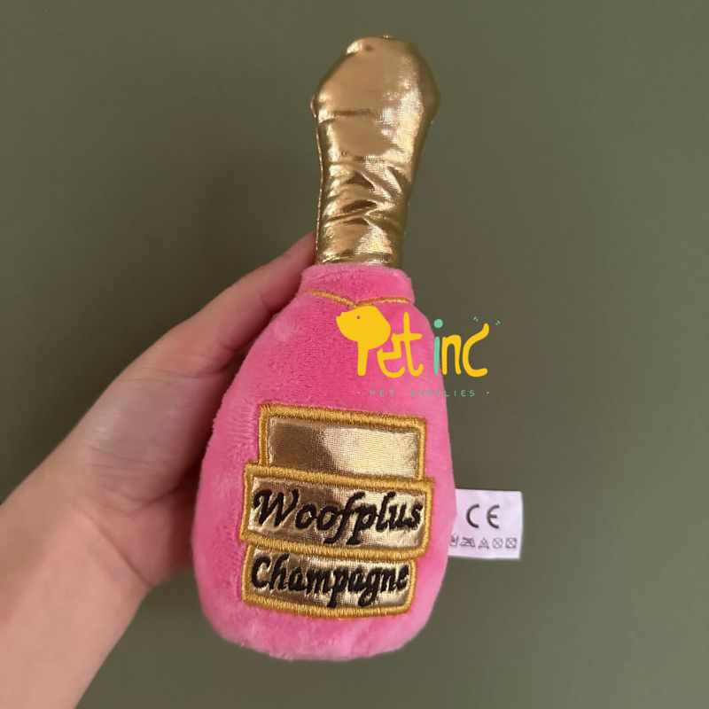 Woofplus champagnepet squeaky toy