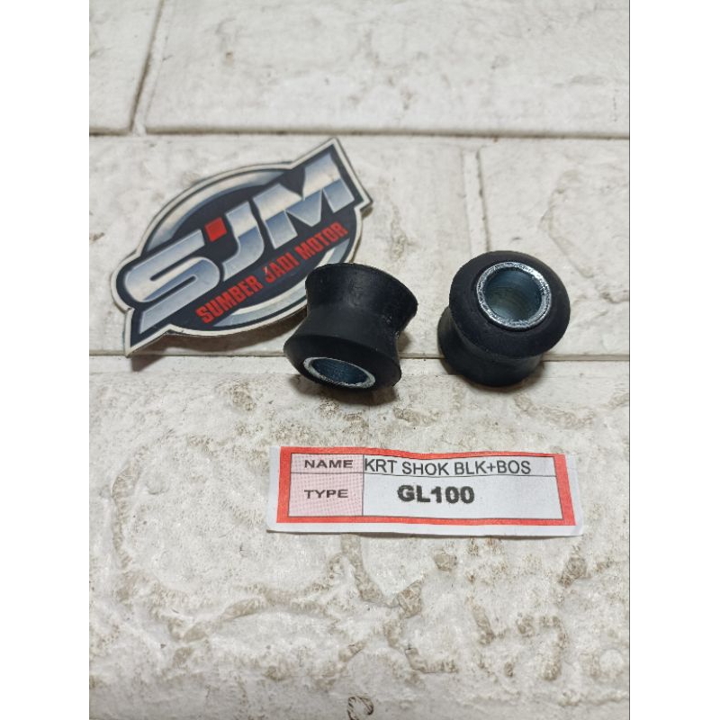 karet shock sok skok dan bos belakang gl100 gl125 cb100 cb125 gl pro max SET