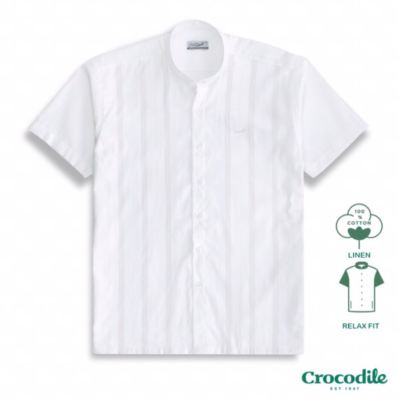 "BIG SALE" Baju Koko Muslim Kemeja Crocodile 0894