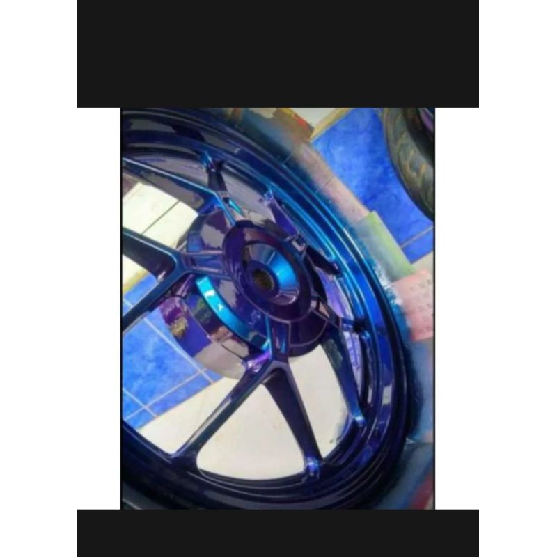 cat bunglon 3 warna blue red purple 100ml