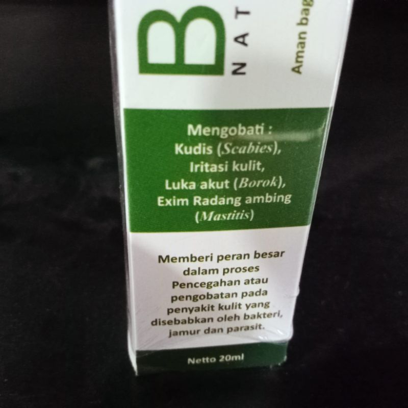 BIODIN spray 20 ml obat luka jamur borok demodex scabies kucing anjing kelinci