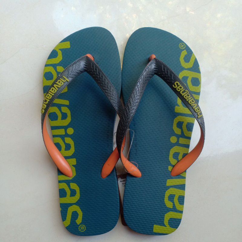 Sandal Pria Original Havaianas Top Logo High Tech