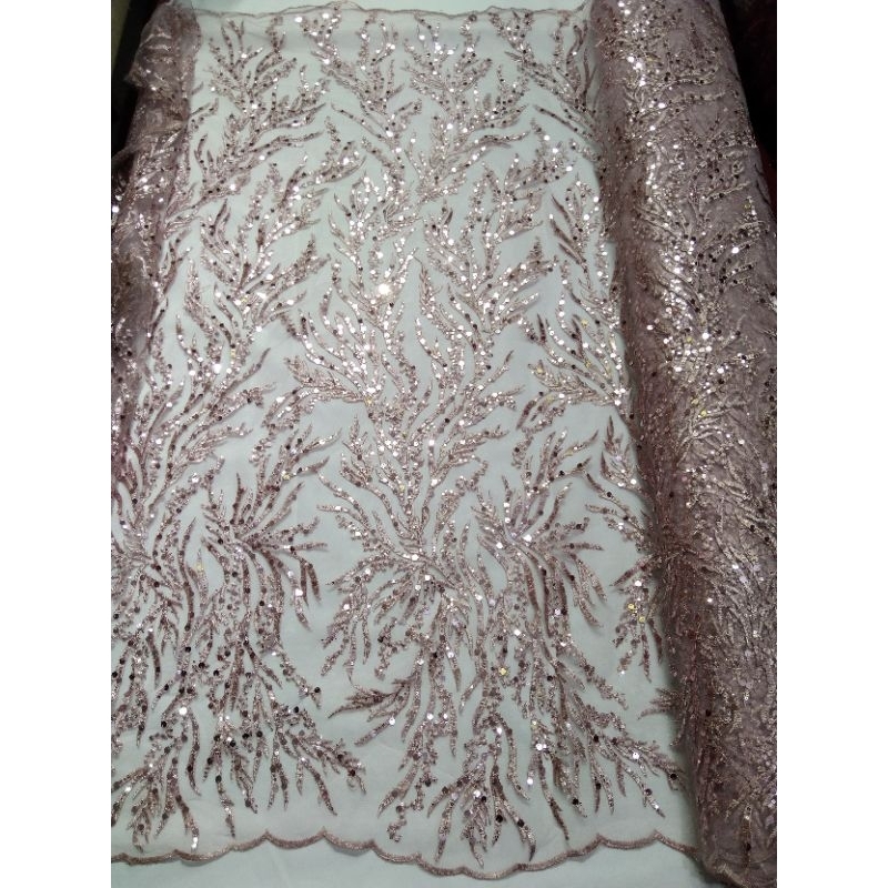 Kain Payet Sequin/Spangkle/Bahan Kebaya