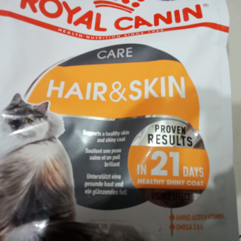 Royal Canin Hair N Skin 2kg | makanan kucing rc buat perawatan bulu