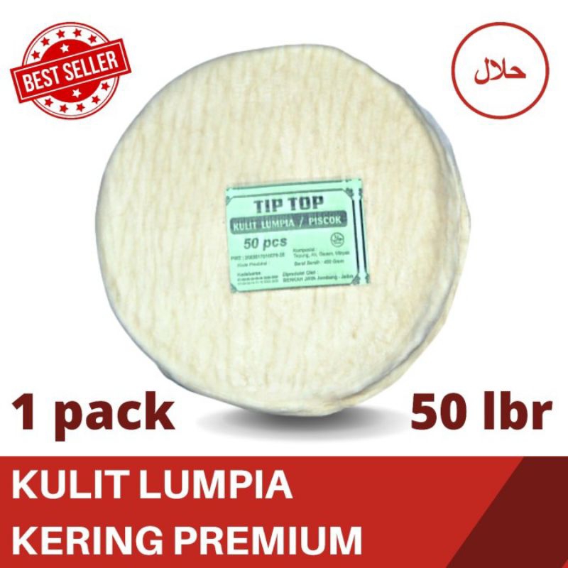 

Kulit Lumpia Tip Top isi 50pcs