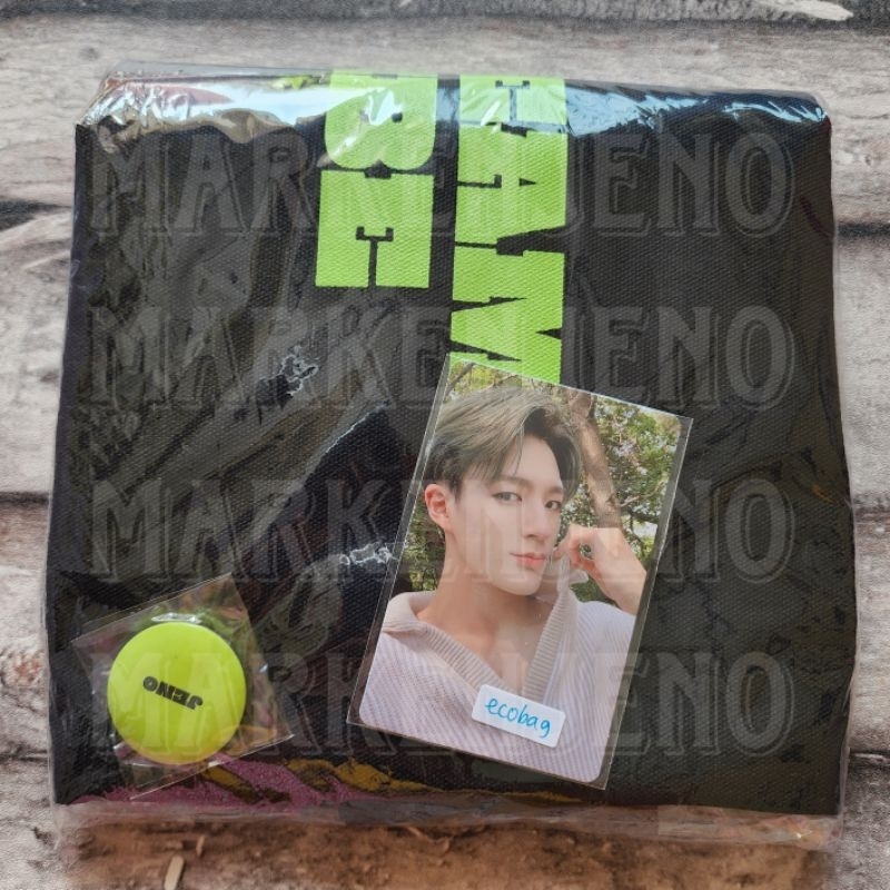 JENO NCT DREAM PC PHOTOCARD DREAM VIBE ECO BAG ECOBAG TOTEBAG