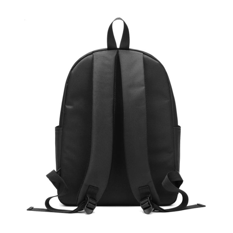 Tas Ransel Sekolah Laptop Pria Wanita Korea Fashion Bahan Kanvas Premium