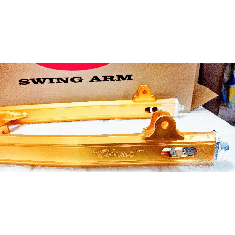 Swing arm RX-King silver dan gold