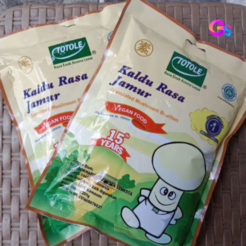 

Totole Kaldu Rasa Jamur Non MSG / Mushroom Bouillon Vegan Food