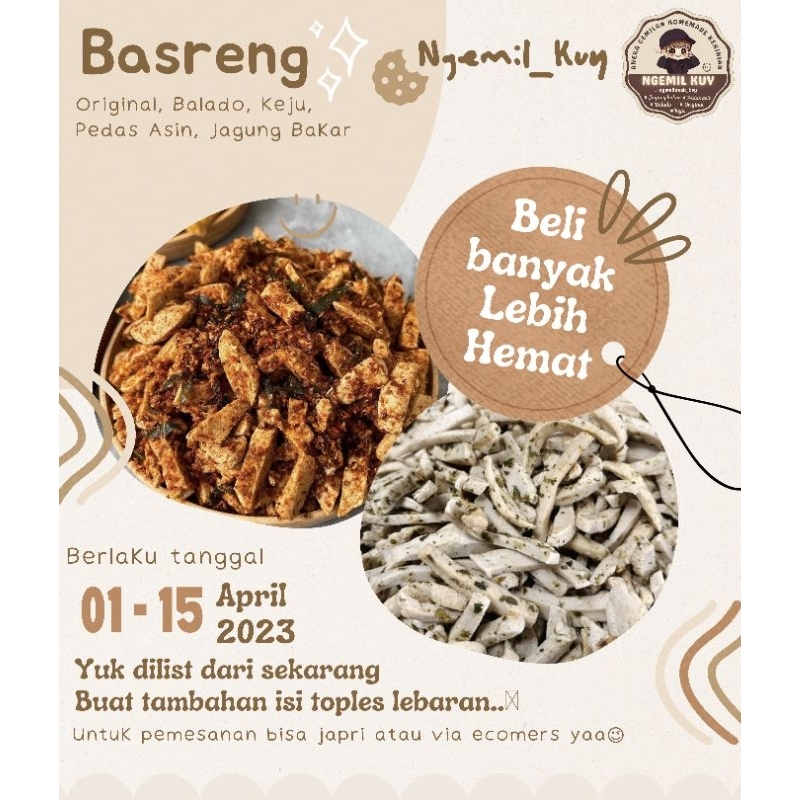 

basreng crispy gurih enak