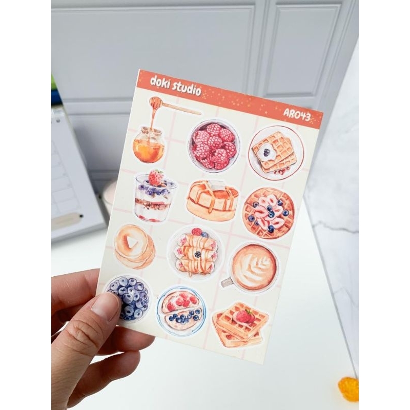 

[DOKI] Stiker Dekorasi Lucu / Sticker Journal / Stiker Aesthetic Memo Sticky Notes Journal Scrapbook Planner