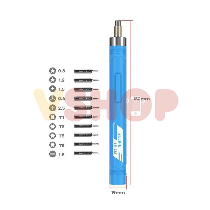 PRECISION ELECTRIC SCREWDRIVER - OBENG ELEKTRIK RELIFE SD-22E