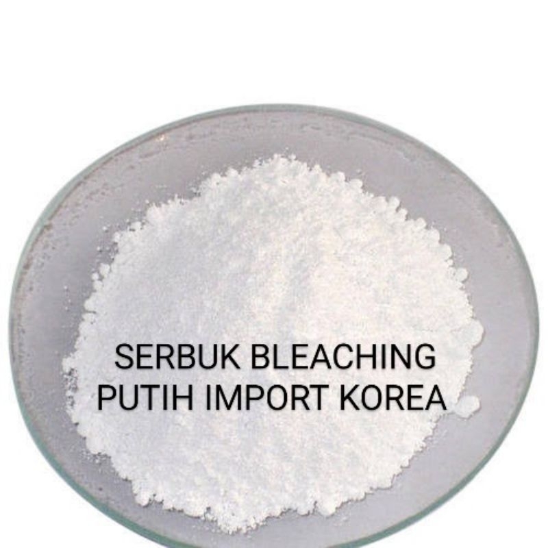 serbuk bleaching badan putih  import korea