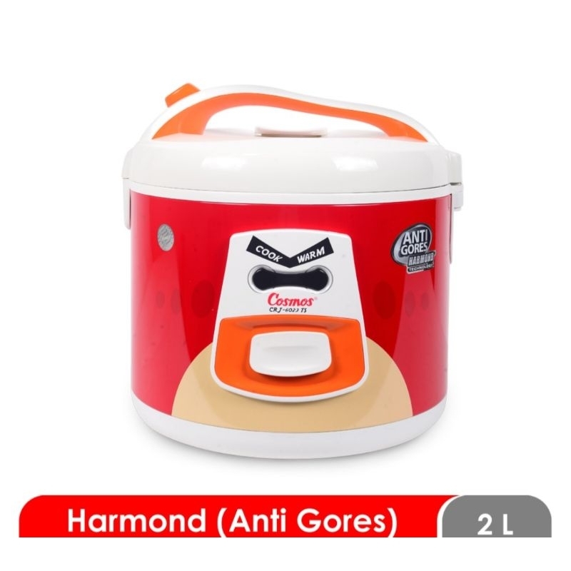 COSMOS CRJ6023 Rice Cooker Harmond 2 Liter 400 Watt CRJ 6023