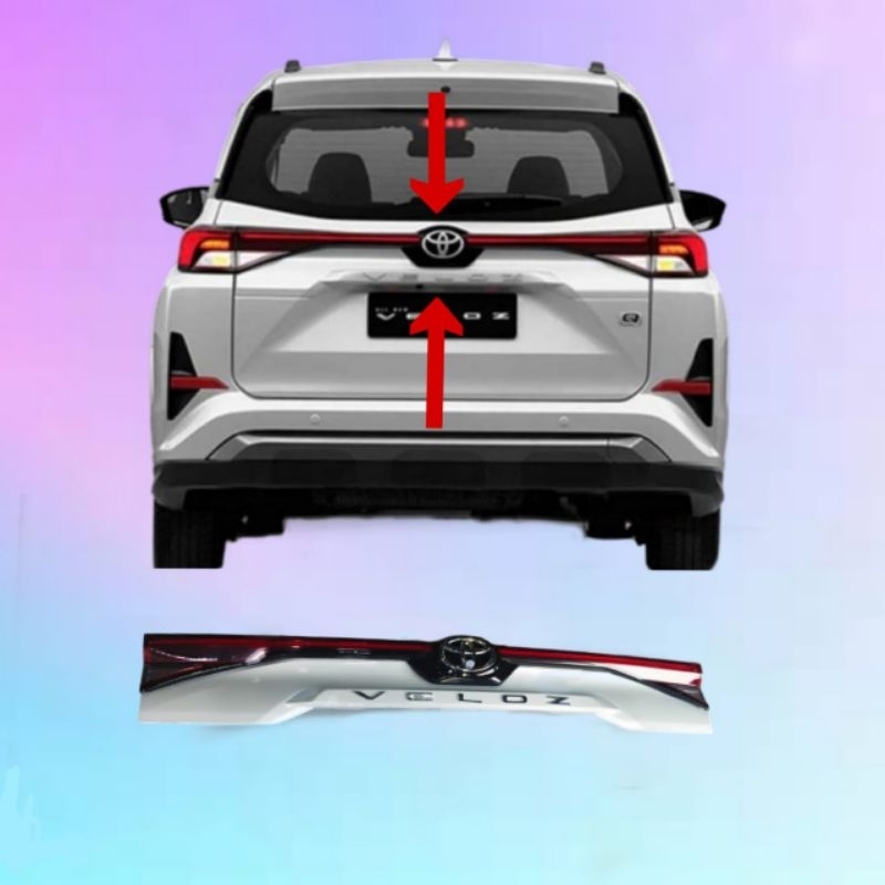 Trunklid Avanza Veloz lampu stop belakang Avanza Veloz