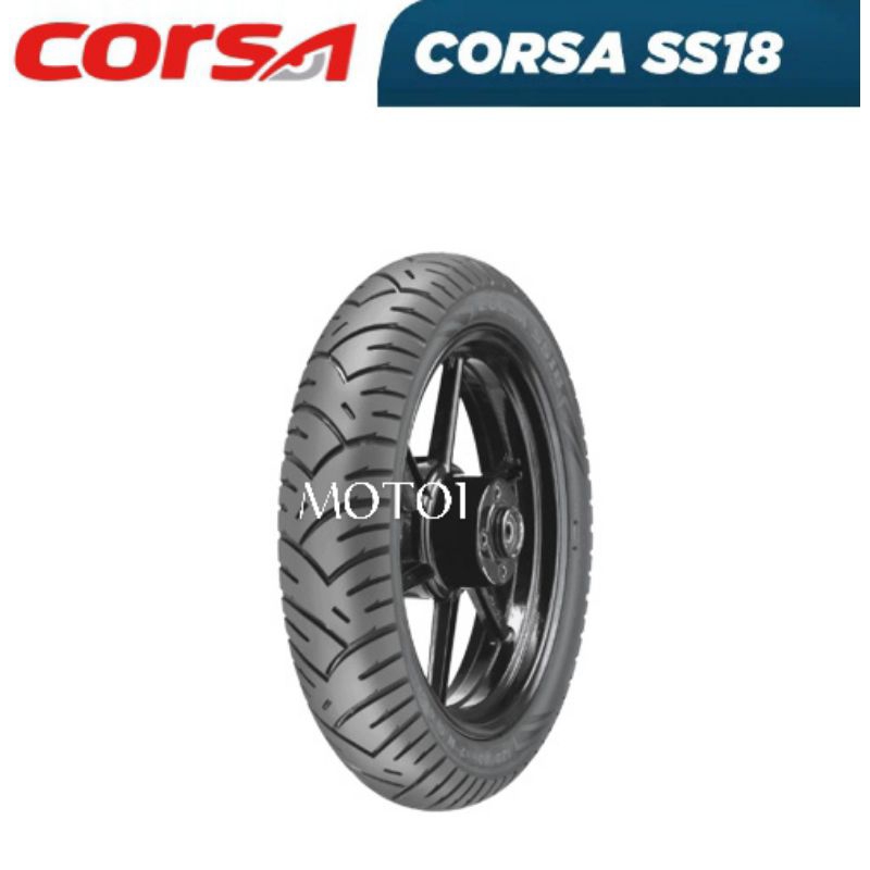 BAN CORSA SS18 MATIC - TUBELESS  (70/90, 80/90, 90/90) RING 14 PILIH VARIAN