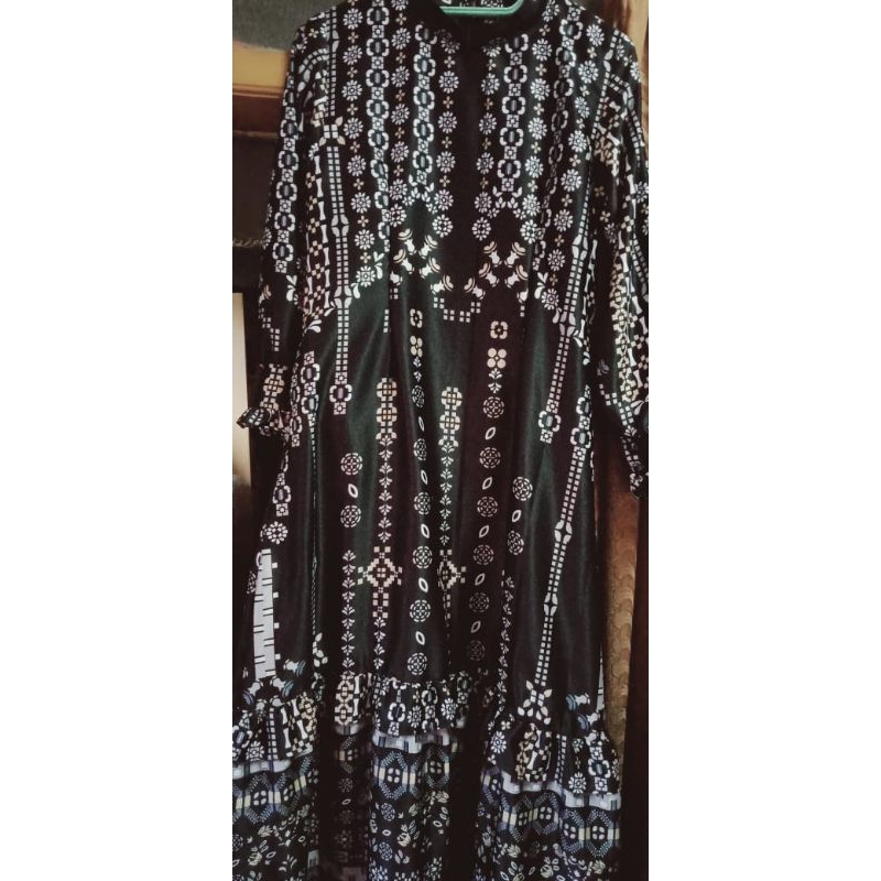 Baju Gamis Modern Wanita Dewasa Fashion Muslimah Dress Maxi Bahan Diorsilk Dior Silk Berkualitas