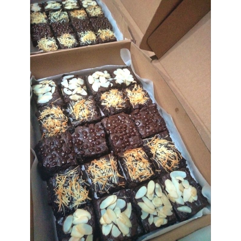 

paket big size browngy - brownies fudgy