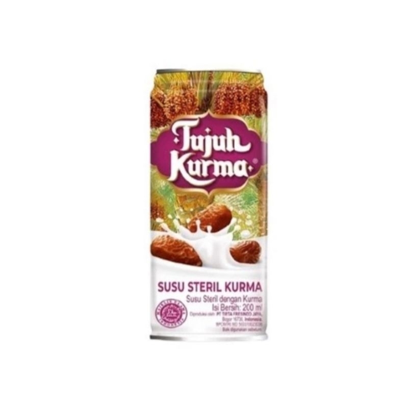 Susu Steril 7 Kurma 190ml