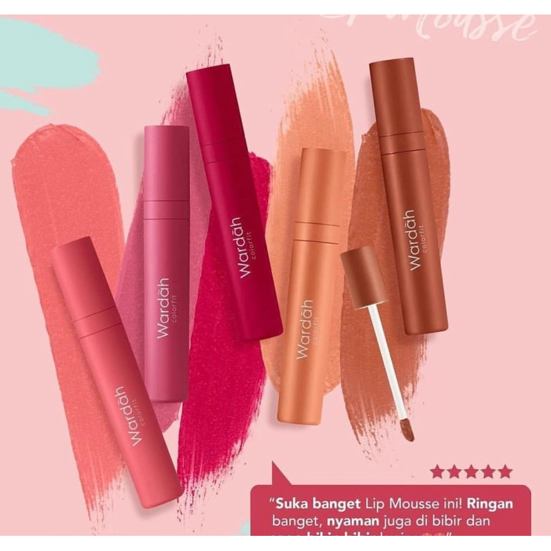 WARDAH COLORFIT VELVET MATTE LIP MOUSSE