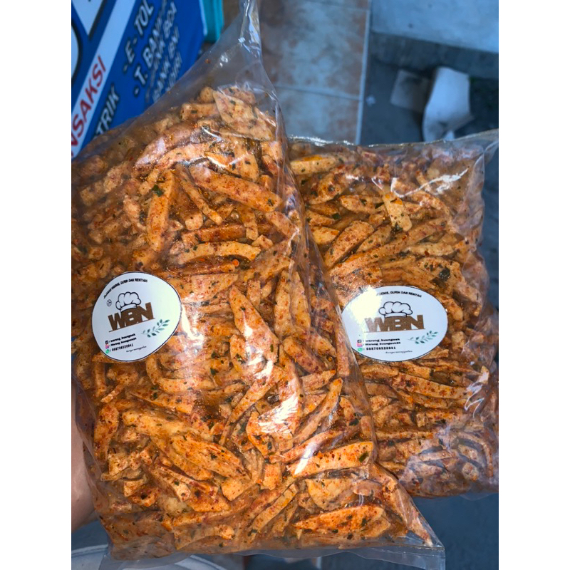 

basreng daun jeruk extra pedas 1kg