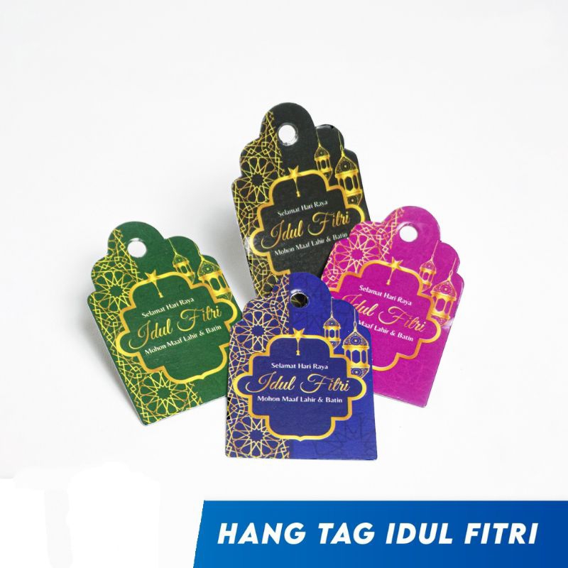 Hang Tag "Idul Fitri" - Kuker/Hangtag/tag/Label/Eid Mubarak/Hampers